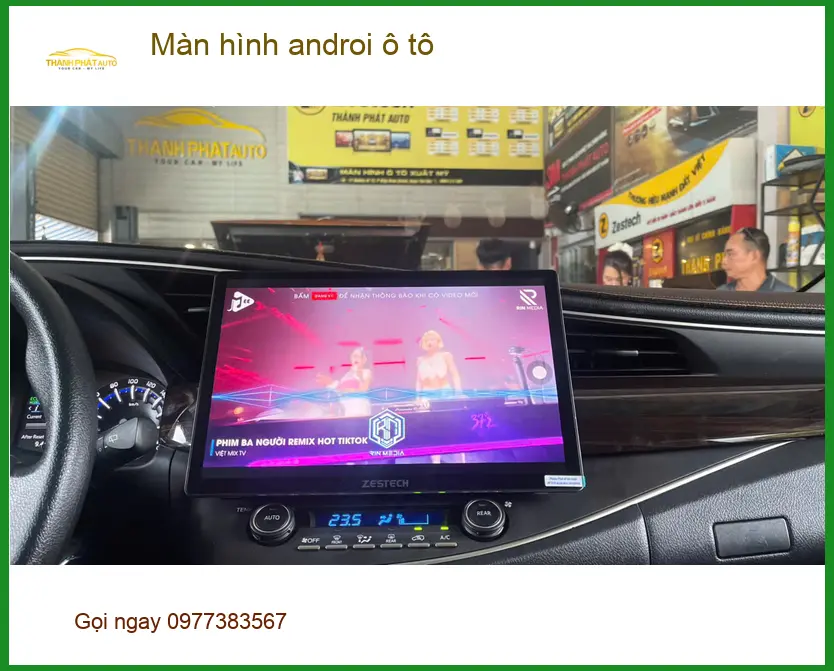 Anh Phong lắp màn hình Android ô tô cho Honda CRV tại Quận 9 ảnh thực tế 5