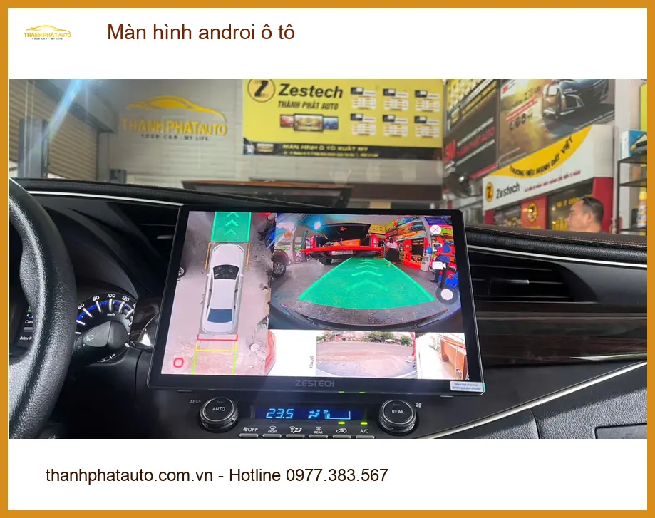 Anh Thanh lắp màn hình Android ô tô cho Kia K3 tại Quận 11 để nâng cấp tính năng giải trí ảnh thực tế 2