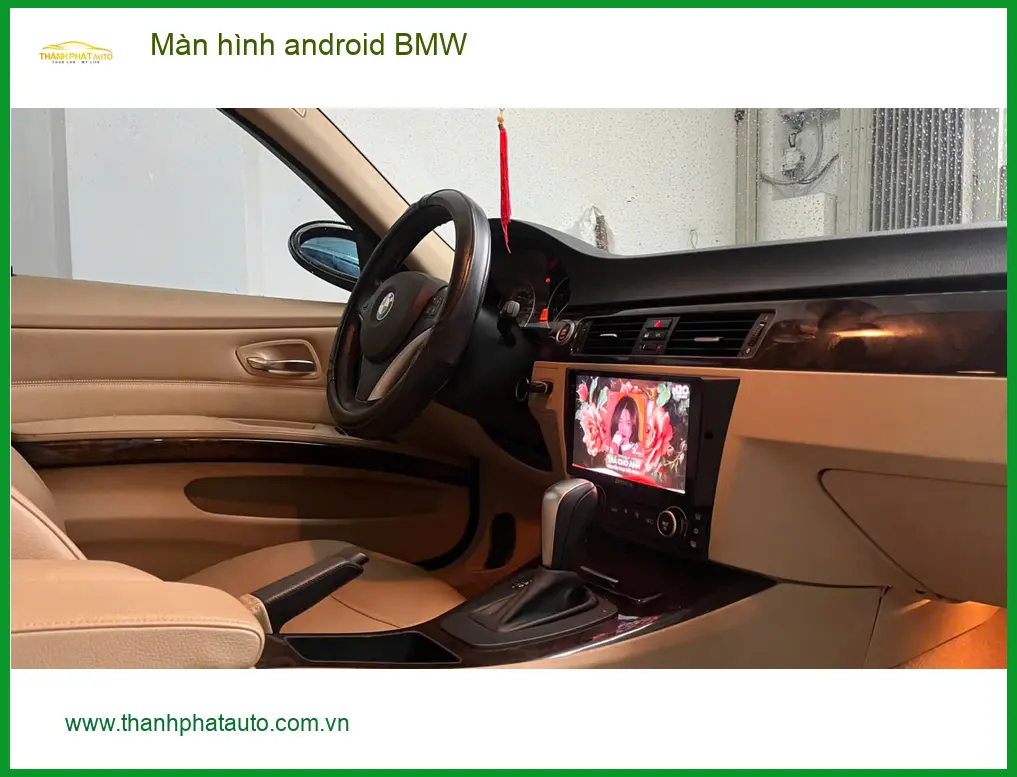 Anh Huy lắp màn hình Android BMW 3 Series tại Quận 8 để giải trí và dẫn đường tiện lợi hơn ảnh thực tế 2