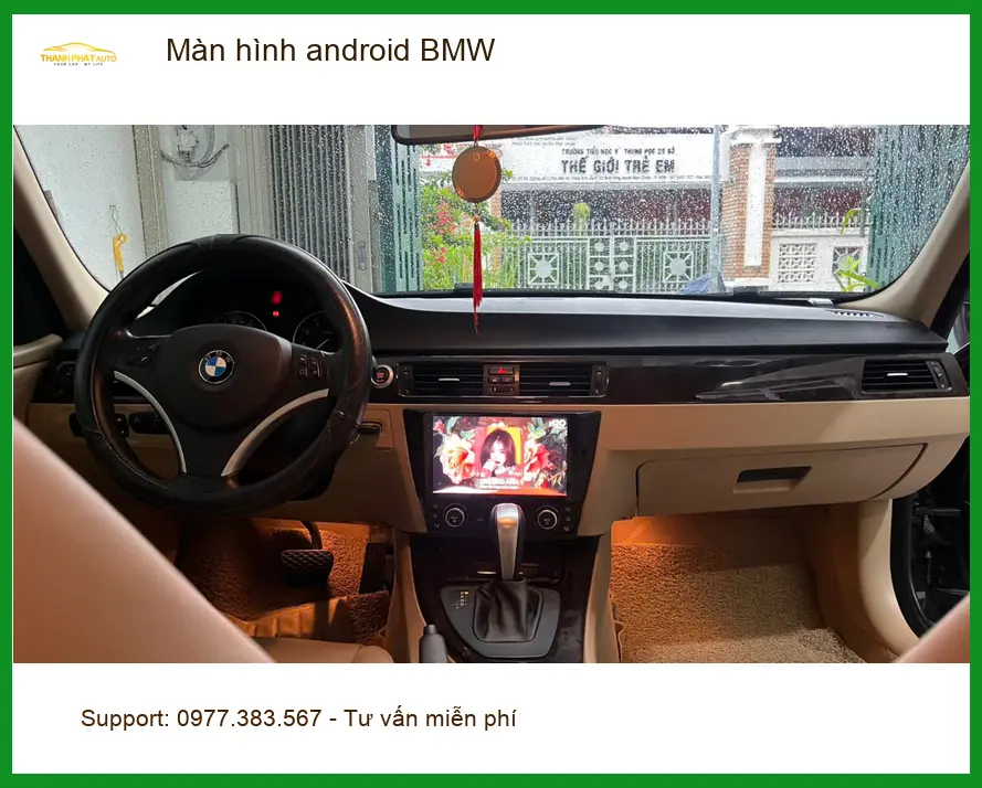 Anh Khang nâng cấp màn hình android BMW X5 tại Quận 9 để trải nghiệm công nghệ mới ảnh thực tế 3