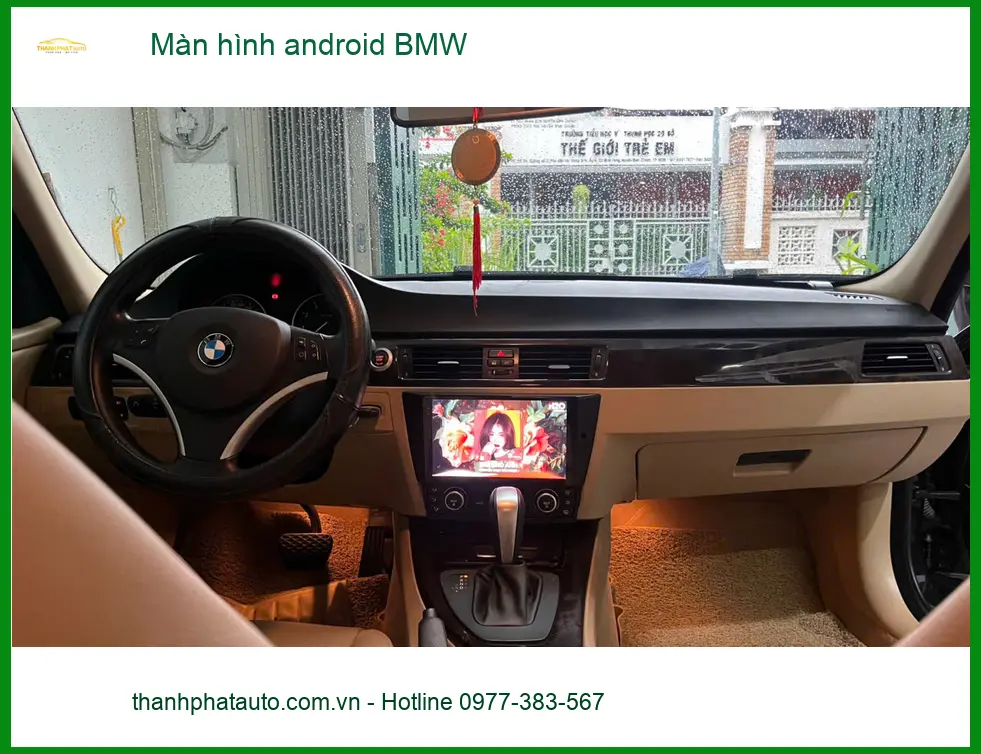 Anh Khang lắp màn hình android BMW X5 tại Phú Nhuận để tiện ích hơn ảnh thực tế 4