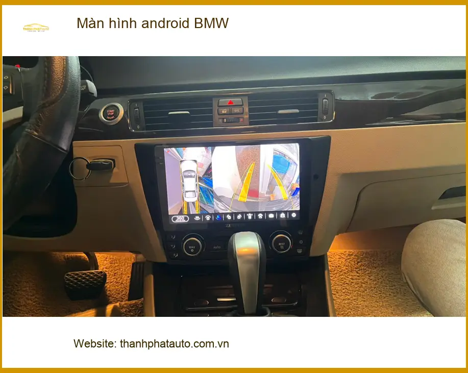 Chị Phương lắp màn hình Android BMW X5 tại Cần Giờ để nâng cấp trải nghiệm lái ảnh thực tế 2