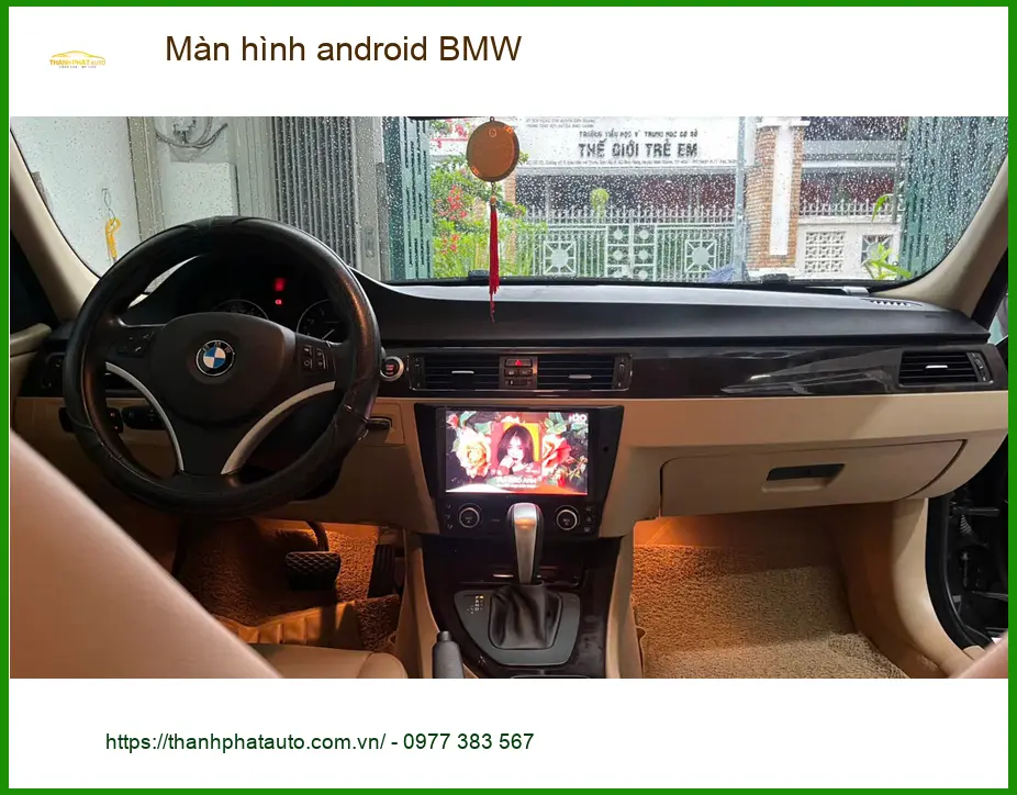 Chị Phương lắp màn hình Android BMW X5 tại Cần Giờ để nâng cấp trải nghiệm lái ảnh thực tế 3