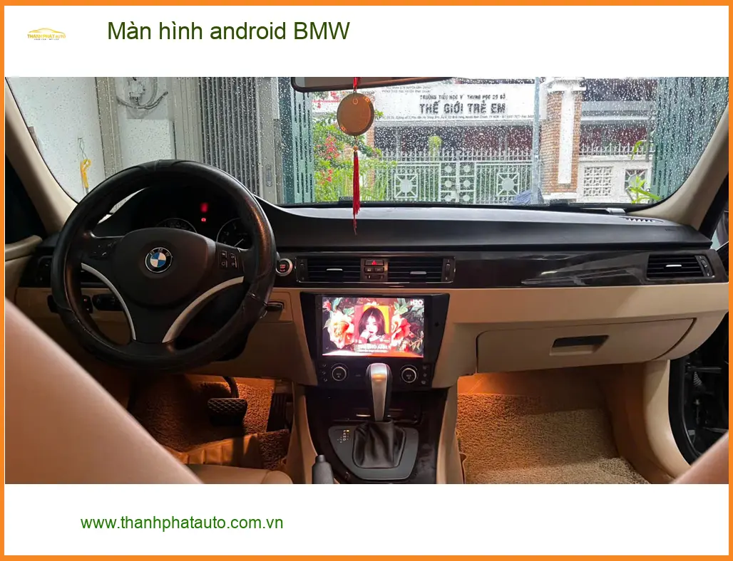 Anh Khang lắp màn hình android BMW X5 tại Quận 3 để có nhiều tiện ích hơn ảnh thực tế 2