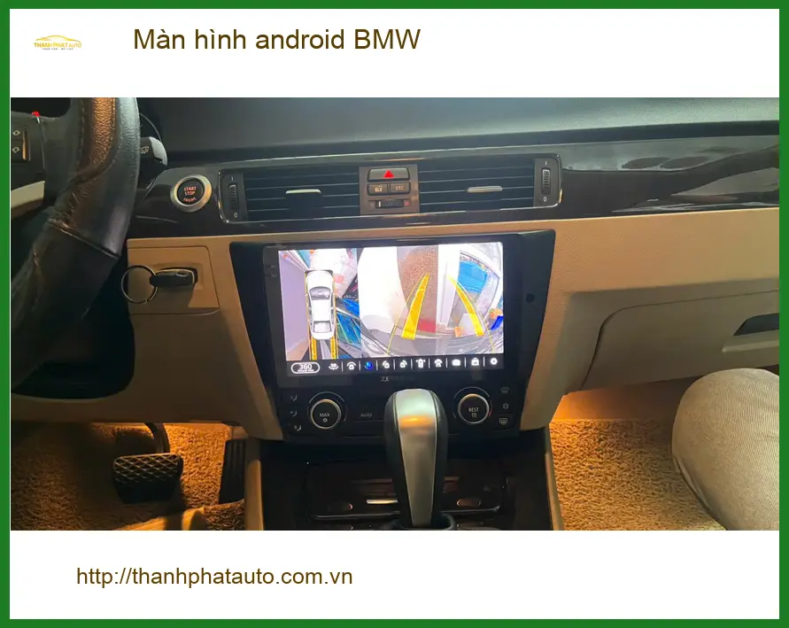 Anh Khang lắp màn hình android BMW X5 tại Quận 3 để có nhiều tiện ích hơn ảnh thực tế 3