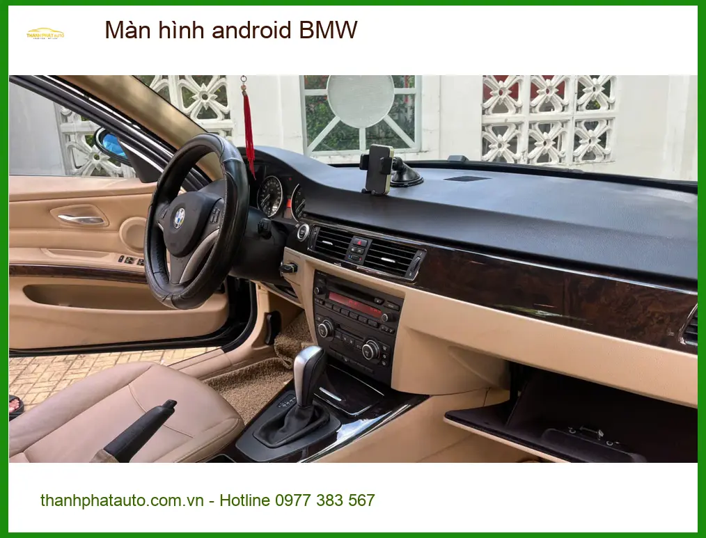 Anh Khang lắp màn hình android BMW X5 tại Quận 3 để có nhiều tiện ích hơn ảnh thực tế 5