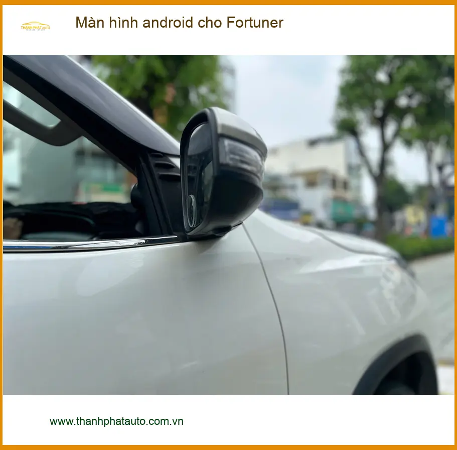 Anh Thiên nâng cấp màn hình Android cho Fortuner tại Quận Gò Vấp