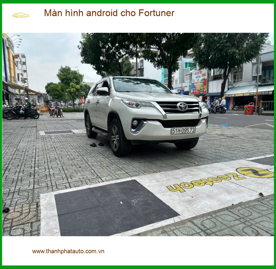 Anh Thiên nâng cấp màn hình Android cho Fortuner tại Quận Gò Vấp ảnh thực tế 3