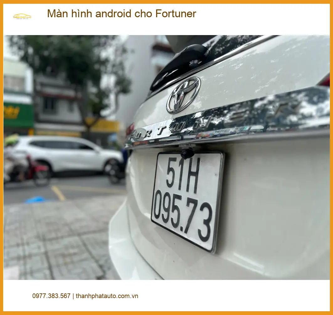Anh Thiên nâng cấp màn hình Android cho Fortuner tại Quận Gò Vấp ảnh thực tế 4