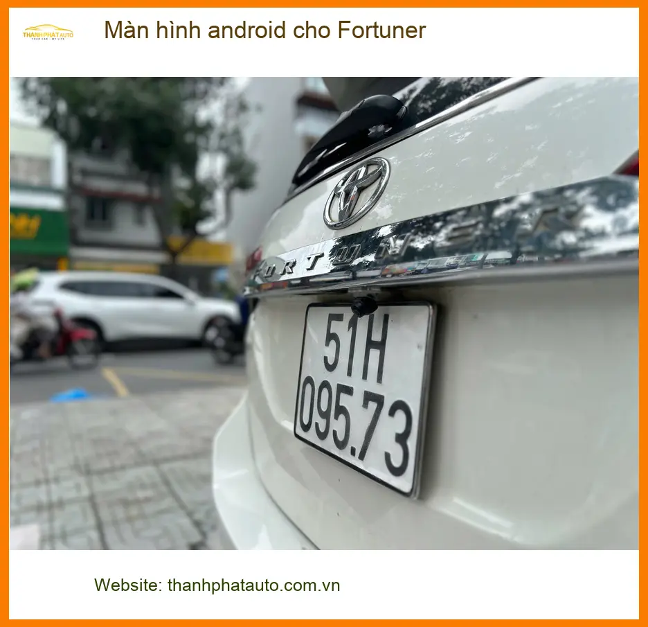 Anh Quang lắp màn hình Android cho Fortuner tại Bình Chánh uy tín, giá tốt ảnh thực tế 4