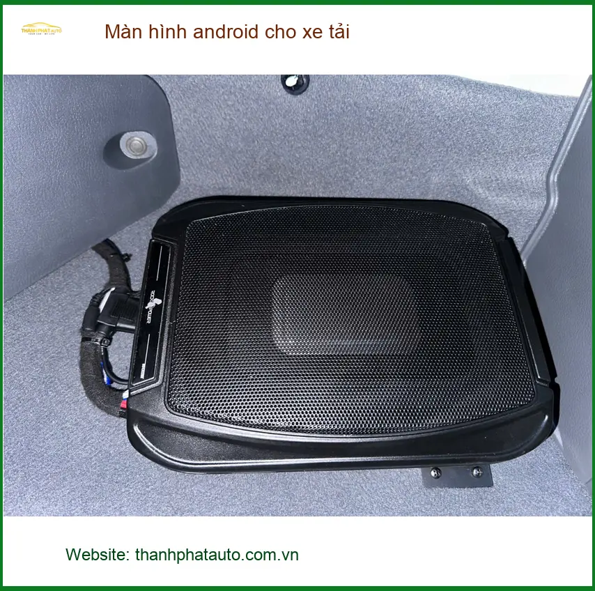 Anh Khải lắp màn hình Android cho xe tải Hino 300 tại Quận Thủ Đức để tiện đường chạy hàng ảnh thực tế 3
