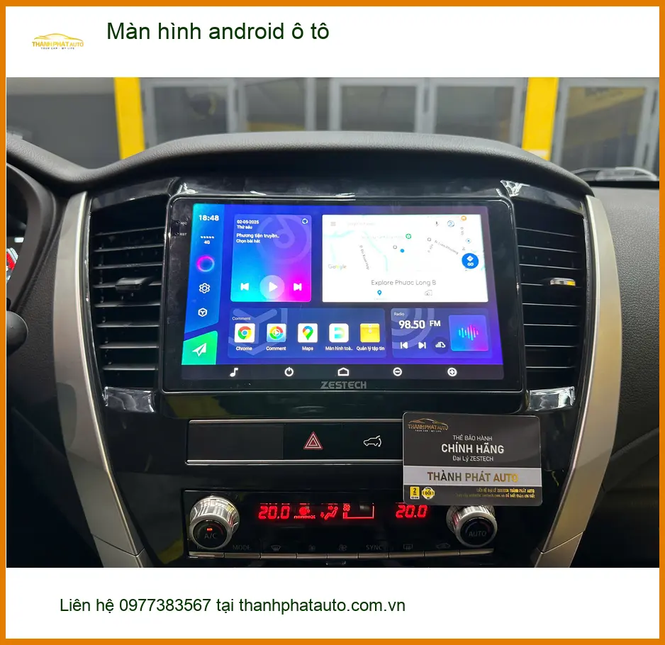 Chị Thảo lắp màn hình Android ô tô cho Toyota Camry tại Quận 10 tìm địa chỉ uy tín