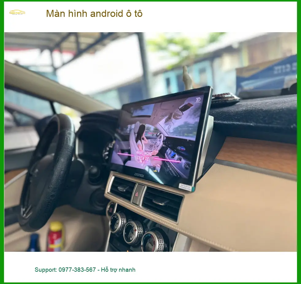 Anh Bách lắp màn hình android ô tô Mitsubishi Triton ở Hóc Môn để trải nghiệm lái tốt hơn ảnh thực tế 4