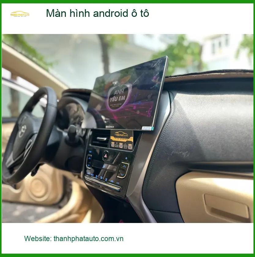 Anh Quang nâng cấp màn hình android ô tô Hyundai Accent Quận Tân Bình ảnh thực tế 3