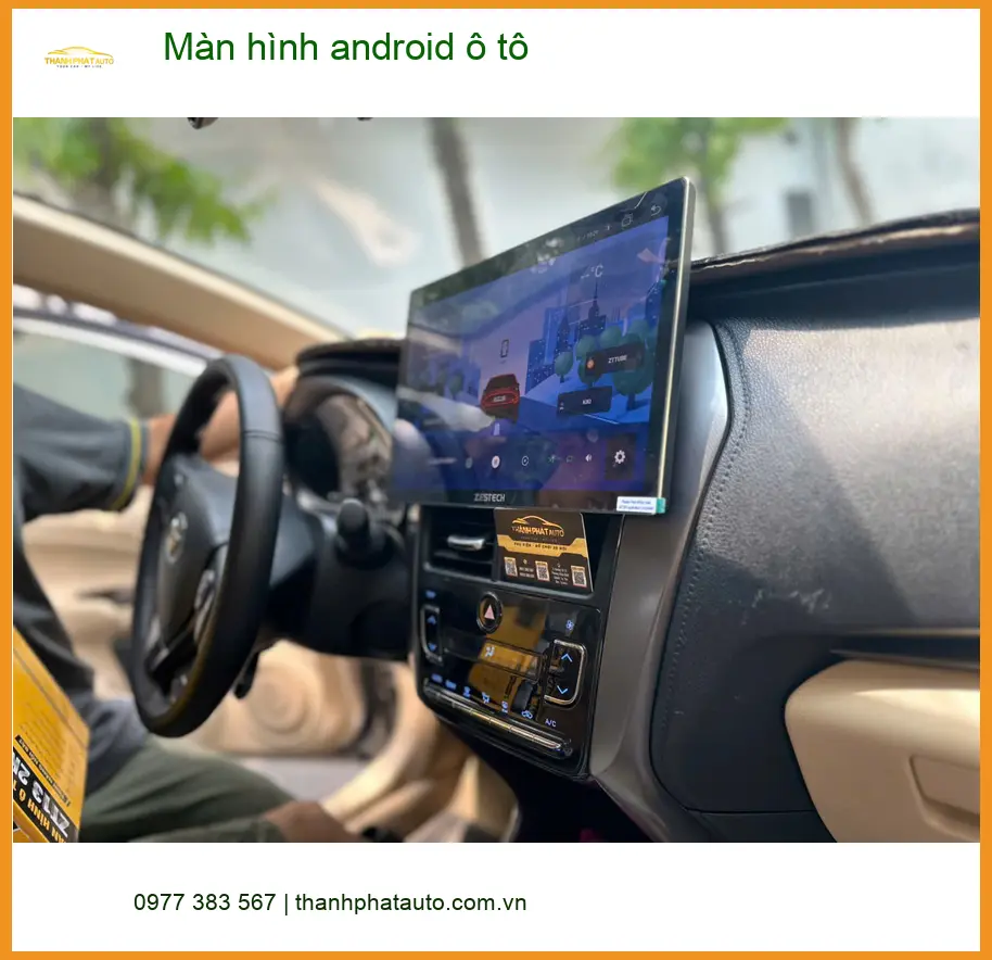 Anh Khang nâng cấp màn hình Android ô tô cho Hyundai Accent ở Quận 2 ảnh thực tế 2