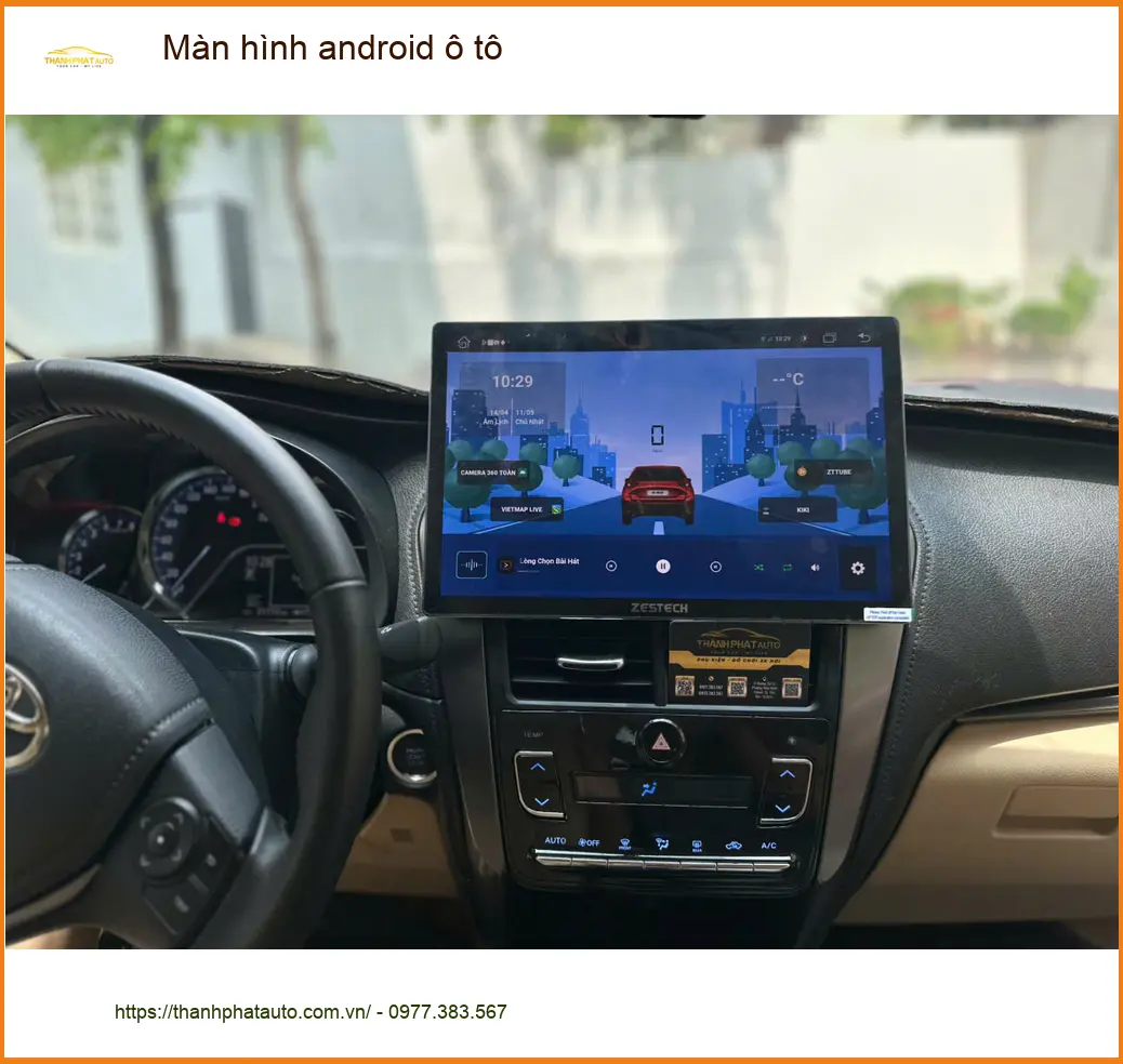 Anh Khang nâng cấp màn hình Android ô tô cho Hyundai Accent ở Quận 2 ảnh thực tế 3