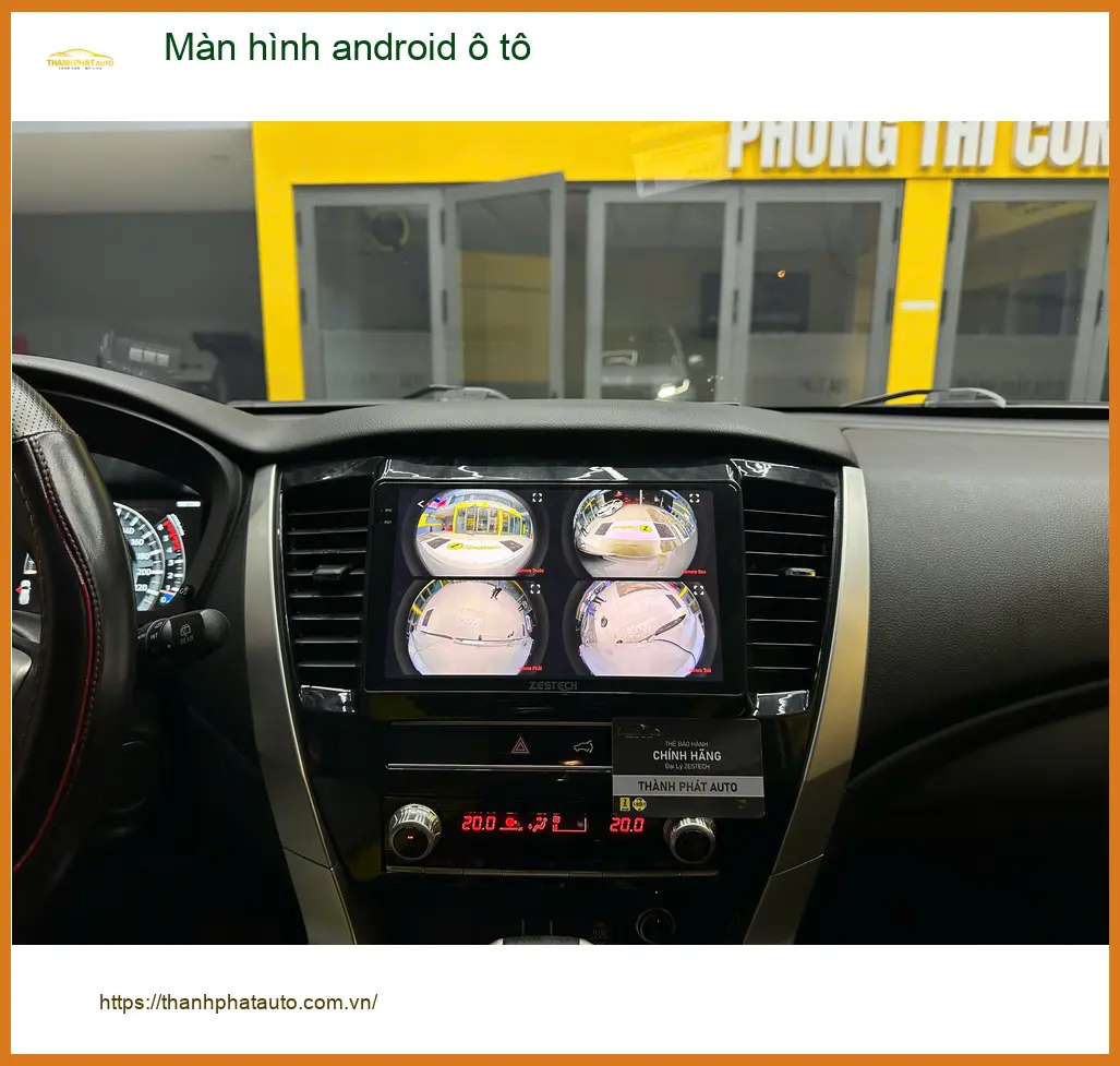 Chị Thảo lắp màn hình Android ô tô cho Honda CRV tại Quận 12 để tiện đường đi làm