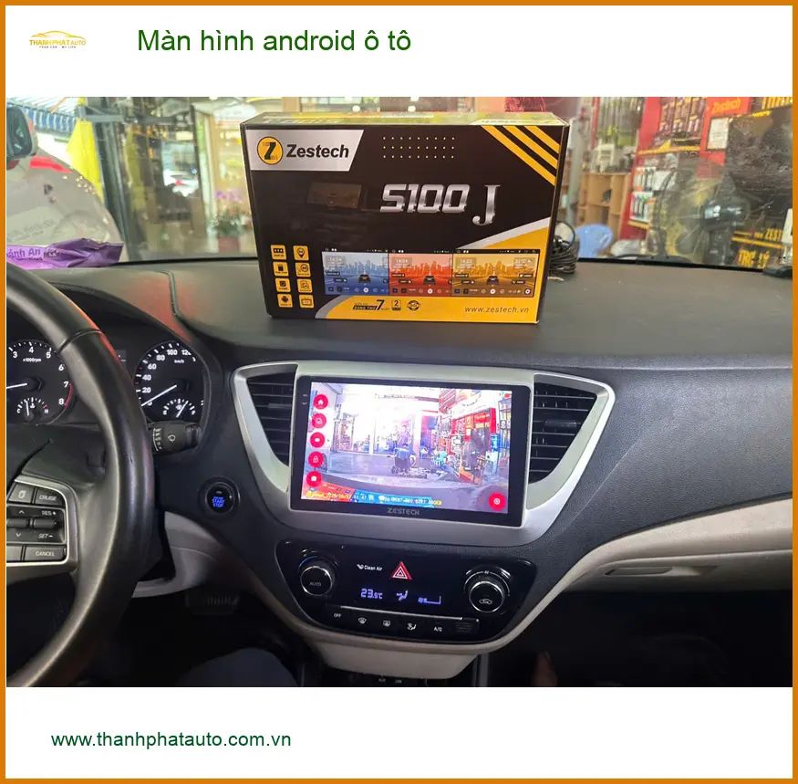 Anh Tùng lắp màn hình Android ô tô Kia K3 tại Quận 12 để lái xe tiện nghi hơn ảnh thực tế 2
