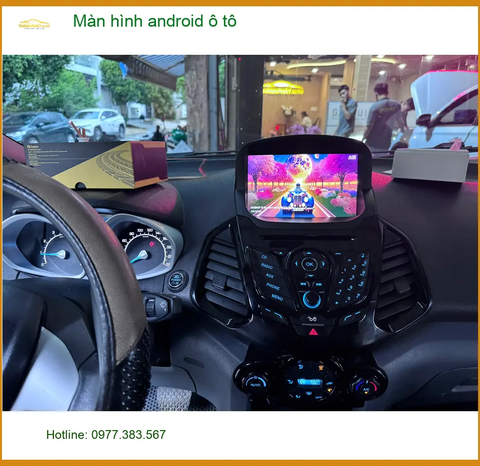Anh Minh nâng cấp màn hình Android ô tô cho Hyundai Creta tại Quận 9