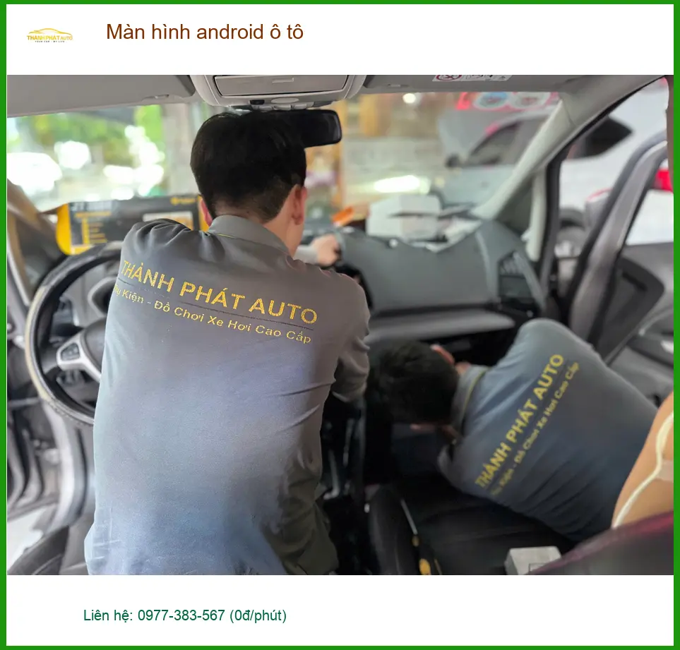Anh Minh nâng cấp màn hình Android ô tô cho Hyundai Creta tại Quận 9 ảnh thực tế 2