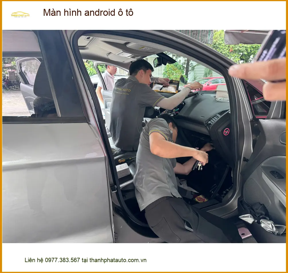 Anh Minh nâng cấp màn hình Android ô tô cho Hyundai Creta tại Quận 9 ảnh thực tế 3