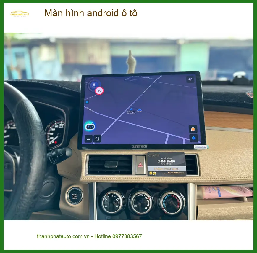 Chị Thảo lắp màn hình android ô tô cho Honda CRV tại Quận 9 ảnh thực tế 4