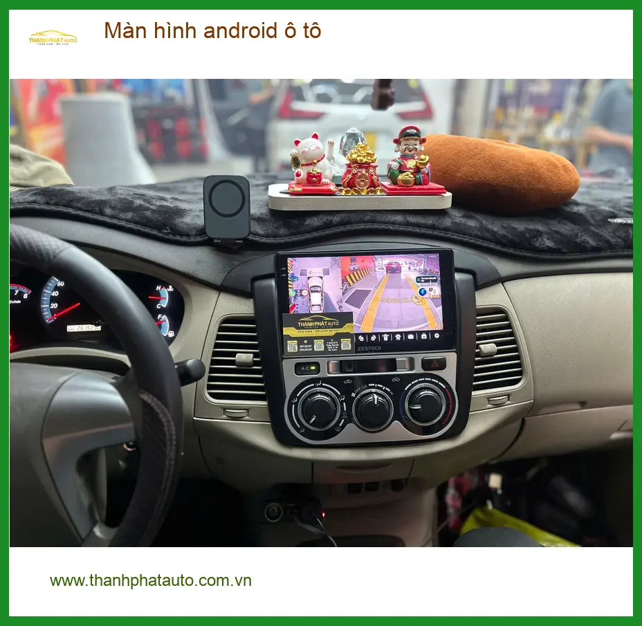 Chú Minh lắp màn hình Android ô tô cho Mazda CX-5 tại Quận Thủ Đức