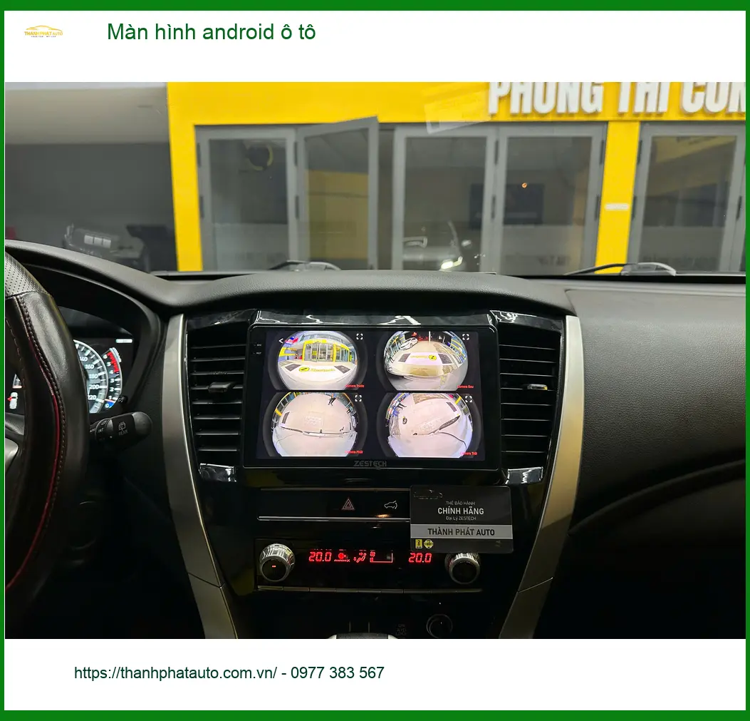 Anh Duy lắp màn hình android ô tô cho Hyundai Accent tại Quận 2 vì màn zin thiếu tính năng hiện đại ảnh thực tế 2