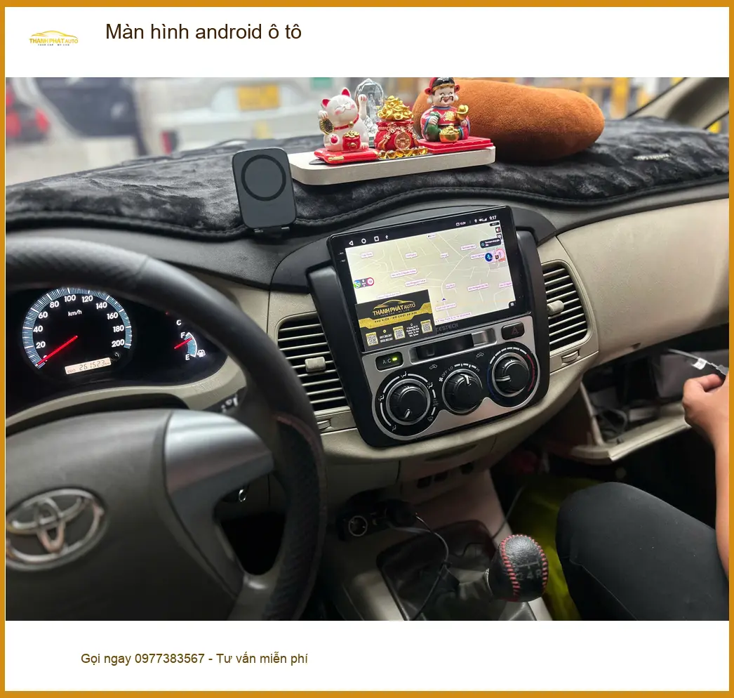 Chú Minh lắp màn hình Android ô tô cho Mazda CX-5 tại Quận Thủ Đức ảnh thực tế 2