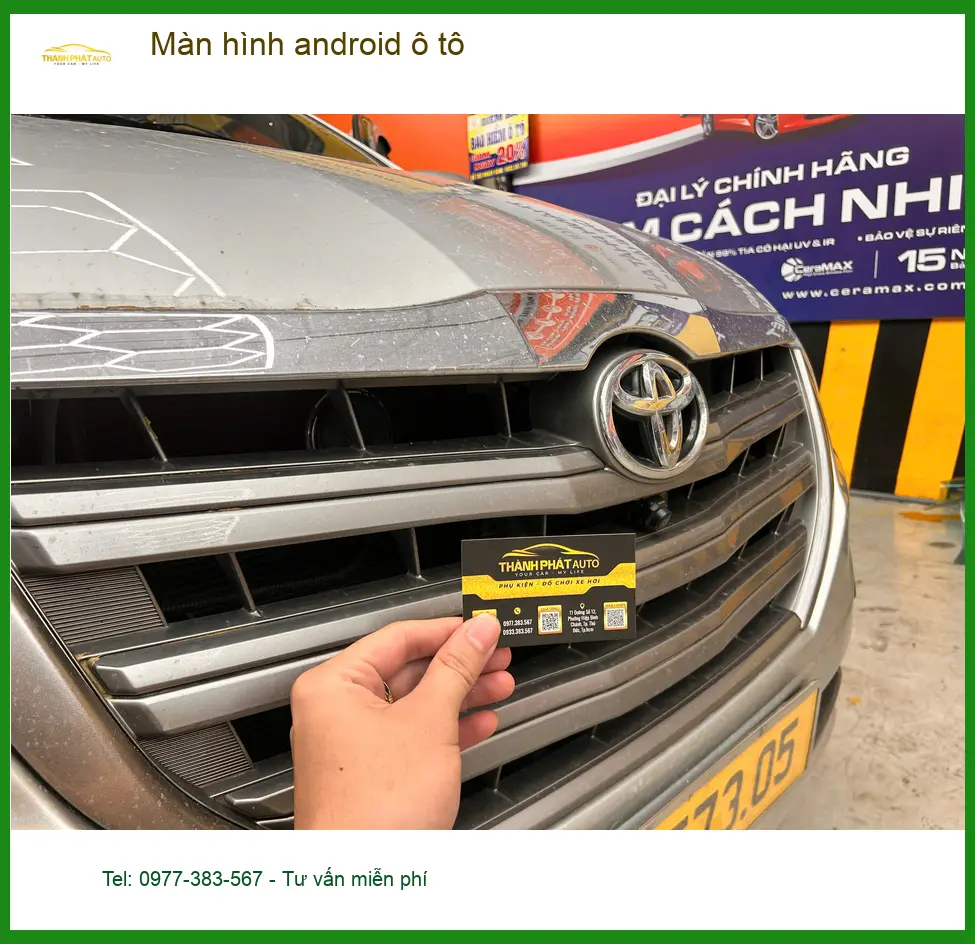Chú Minh lắp màn hình Android ô tô cho Mazda CX-5 tại Quận Thủ Đức ảnh thực tế 3