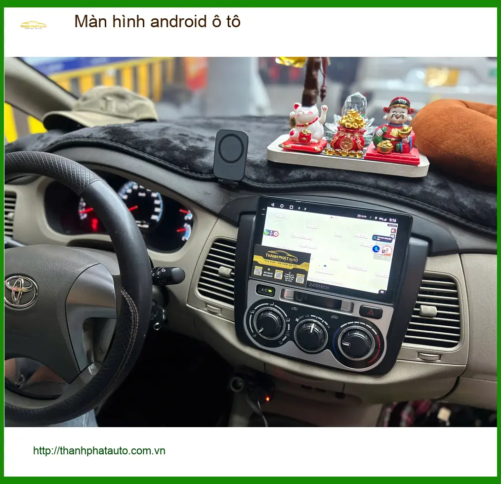 Anh Dũng lắp màn hình Android ô tô cho Hyundai Accent tại Quận 12 để nâng cấp tiện ích giải trí ảnh thực tế 5