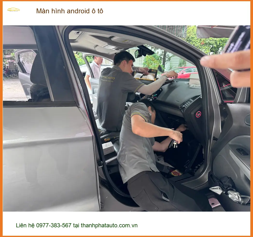 Anh Khải lắp màn hình Android ô tô cho Hyundai Creta tại Quận Thủ Đức để nâng cấp giải trí