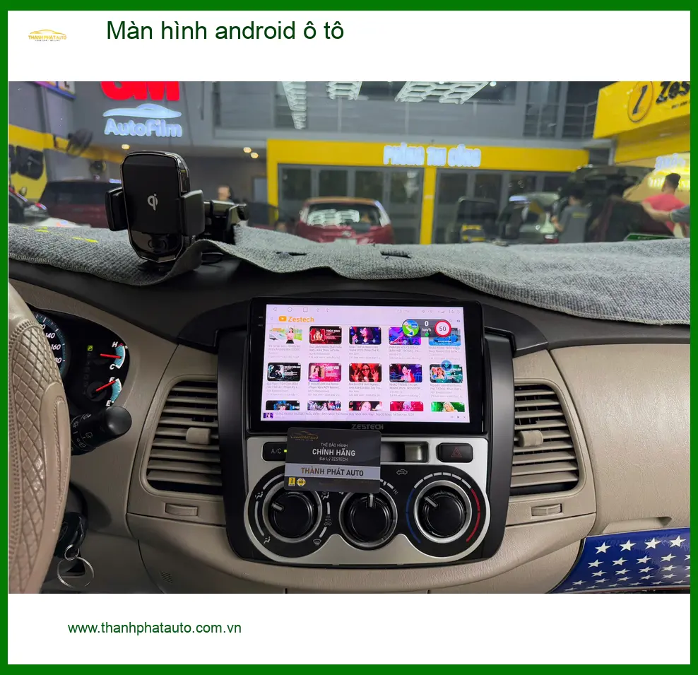 Anh Kiên lắp màn hình android ô tô cho Honda HR-V tại Hóc Môn vì màn zin cũ đã hỏng ảnh thực tế 2