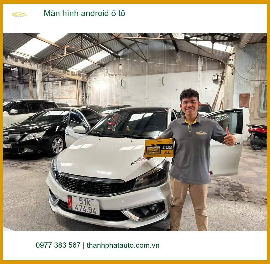 Anh Đạt lắp màn hình android ô tô Honda CR-V tại Quận 12 uy tín ảnh thực tế 4