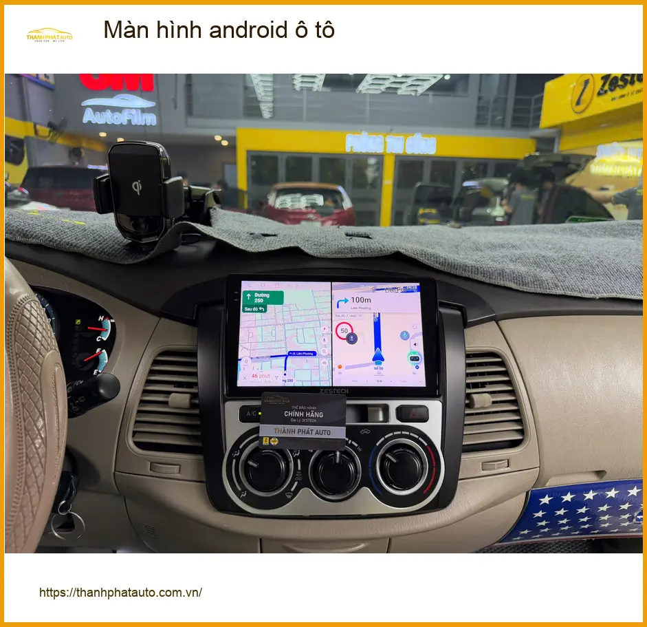 Anh Quang Minh nâng cấp màn hình android ô tô cho CX-5 tại Thủ Đức