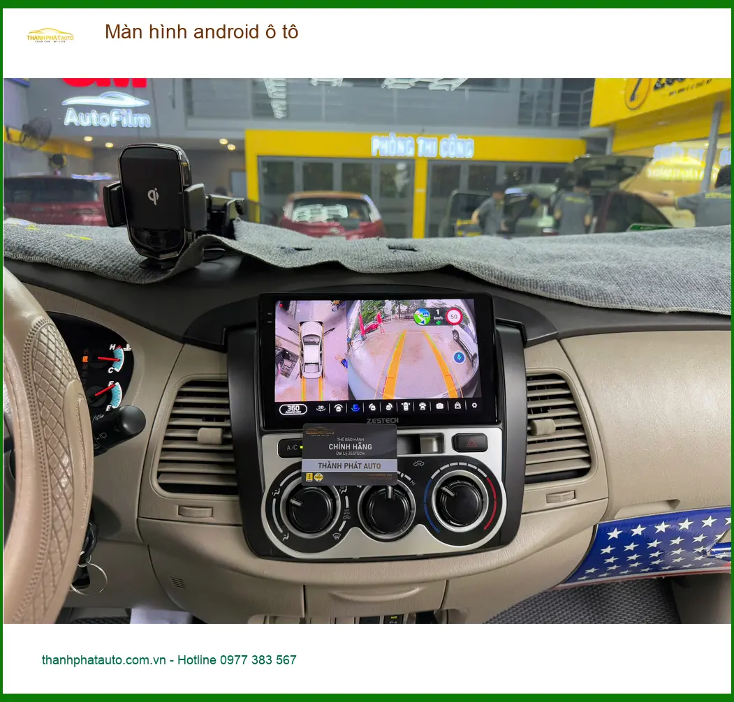 Anh Quang Minh nâng cấp màn hình android ô tô cho CX-5 tại Thủ Đức ảnh thực tế 2