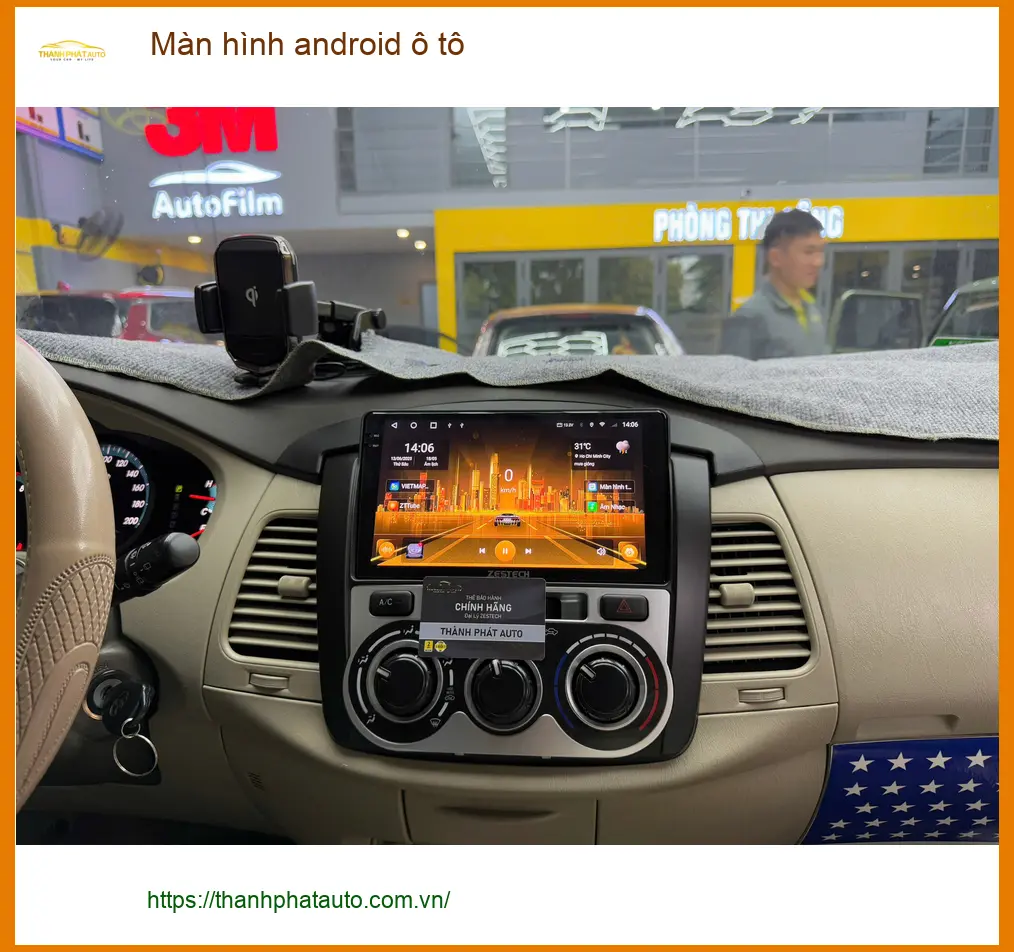 Anh Quang Minh nâng cấp màn hình android ô tô cho CX-5 tại Thủ Đức ảnh thực tế 3