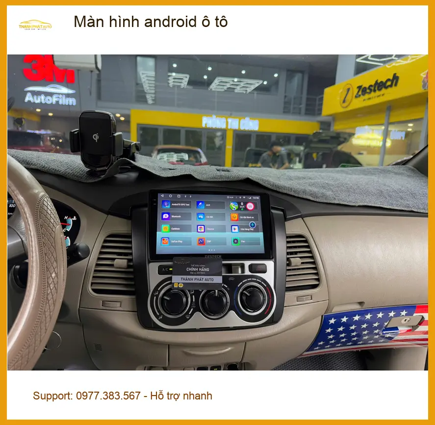 Anh Quang Minh nâng cấp màn hình android ô tô cho CX-5 tại Thủ Đức ảnh thực tế 4