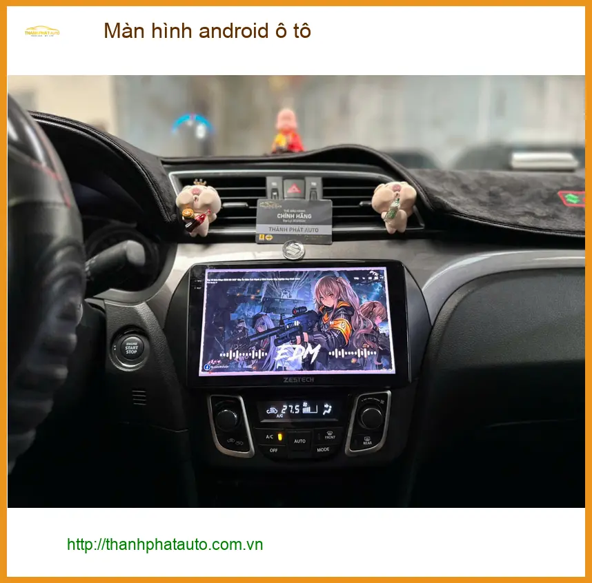 Địa chỉ lắp Màn hình Android ô tô Honda CR-V tại Quận 9 uy tín cho Anh Khải ảnh thực tế 4