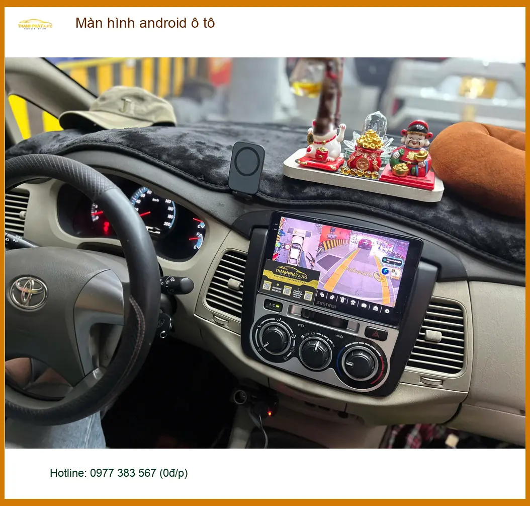 Chị Thảo lắp màn hình Android ô tô Mazda CX-5 tại Bình Thạnh nâng tầm nội thất. ảnh thực tế 2