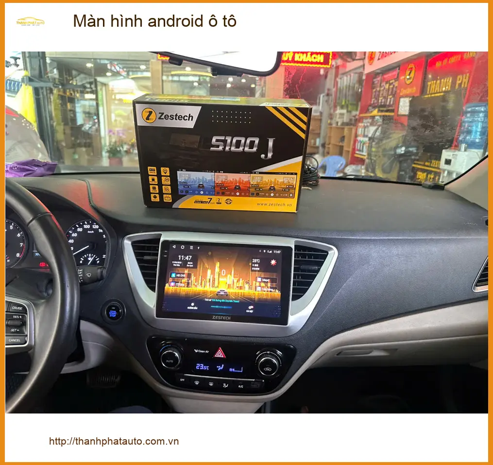 Chú Hưng lắp màn hình android ô tô chính hãng cho Mazda 3 tại Quận 10 ảnh thực tế 3