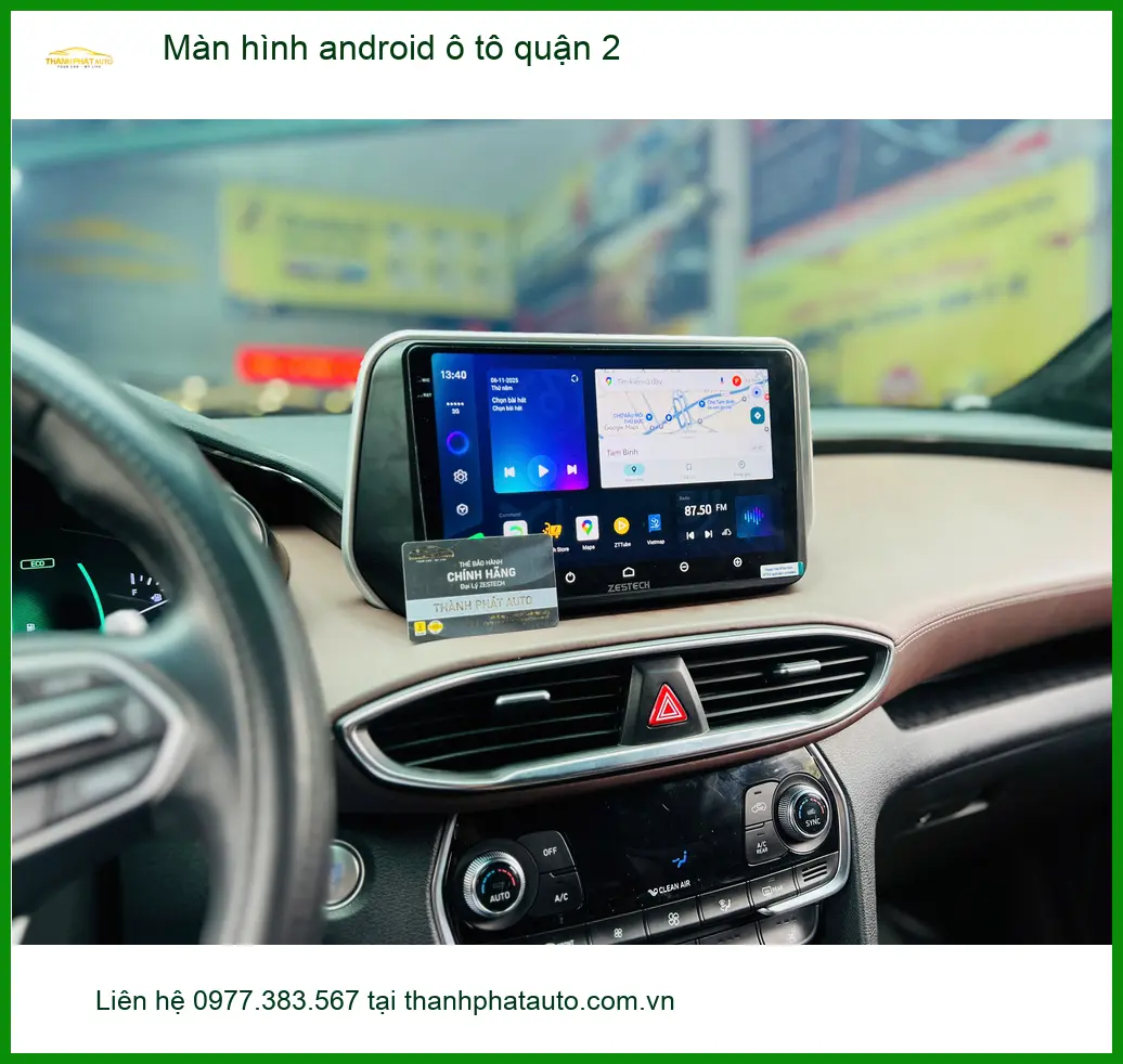 Trung Tâm Lắp Màn Hình Android Ô Tô Quận 2 - Nâng Cấp Chính Hãng