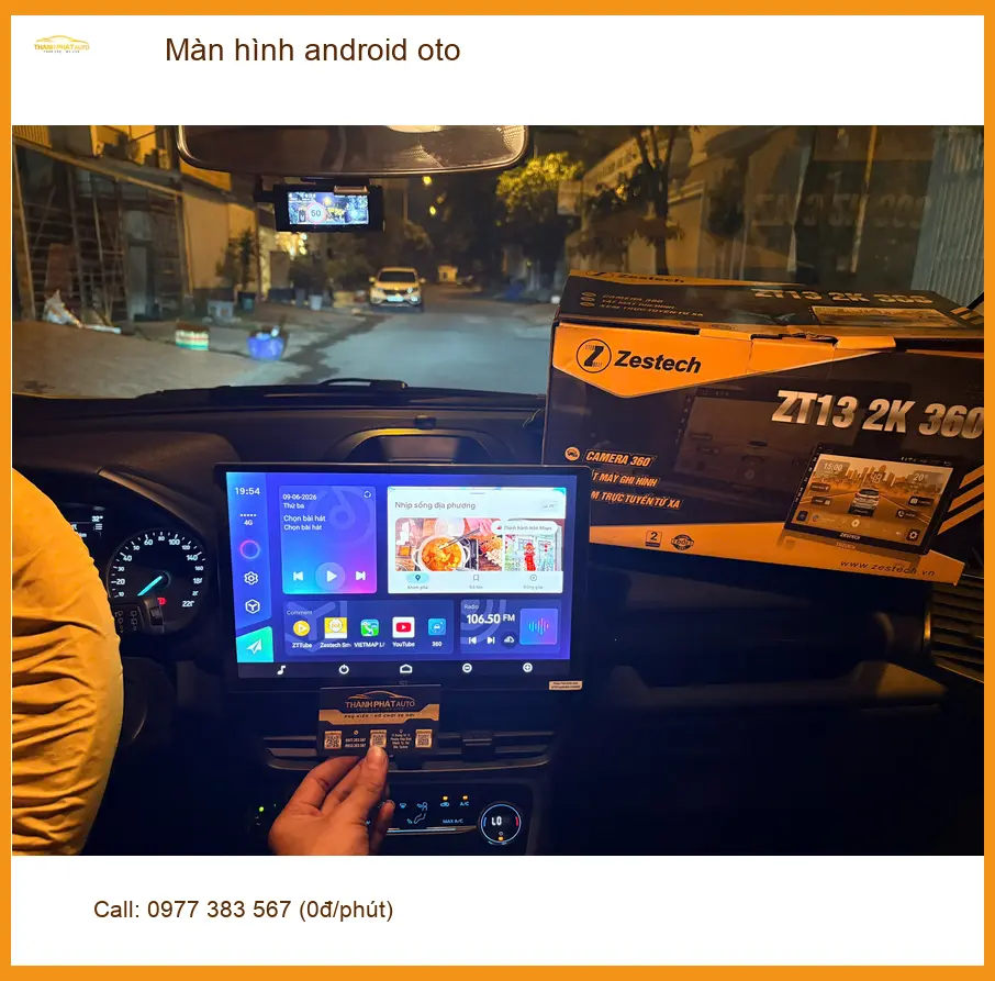 Anh Khang nâng cấp màn hình Android ô tô cho Hyundai Accent ở Hóc Môn ảnh thực tế 5