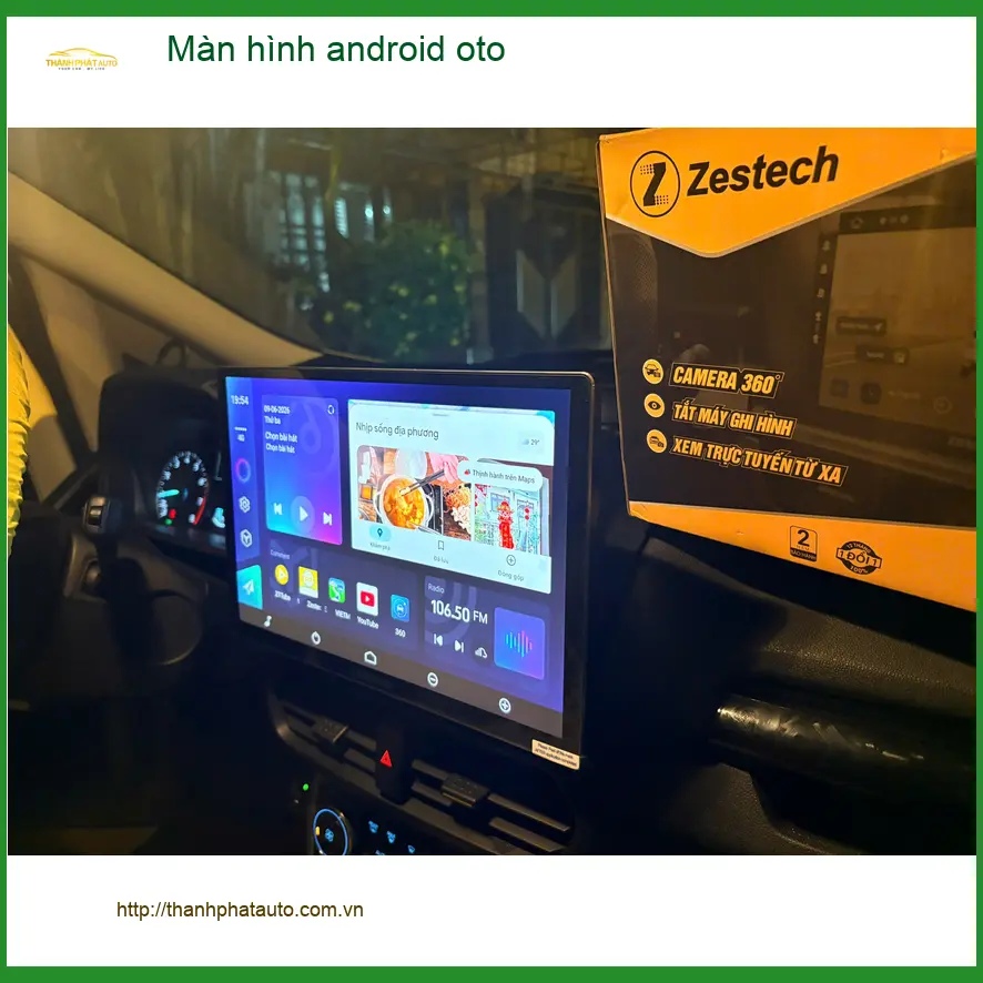 Chị Thảo lắp màn hình android oto cho Hyundai Accent tại Quận Bình Tân để giải trí ảnh thực tế 4