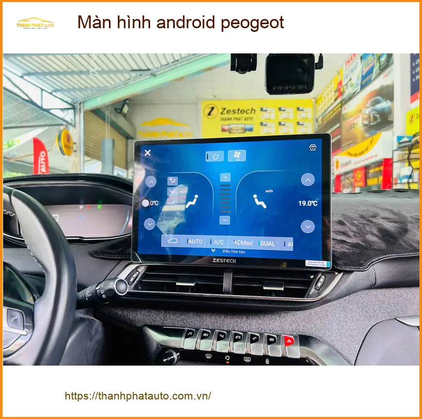 Chị Ngân nâng cấp màn hình Android Peugeot 5008 tại Quận 12 cho trải nghiệm thông minh ảnh thực tế 3