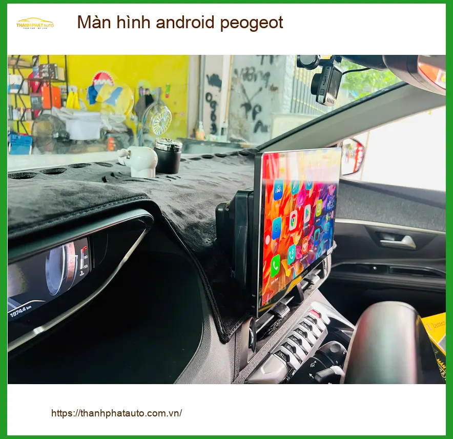 Chị Ngân nâng cấp màn hình Android Peugeot 5008 tại Quận 12 cho trải nghiệm thông minh ảnh thực tế 4