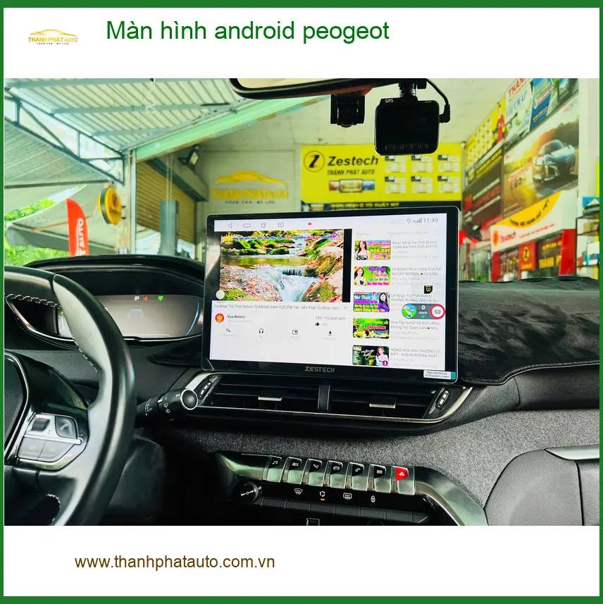 Anh Tấn lắp màn hình android Peugeot 5008 tại Quận 10 để nâng tầm trải nghiệm lái ảnh thực tế 2