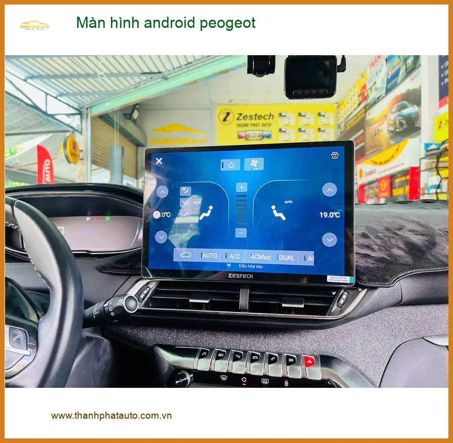 Anh Minh lắp màn hình Android Peugeot 3008 tại Củ Chi để nâng tầm tiện ích ảnh thực tế 2