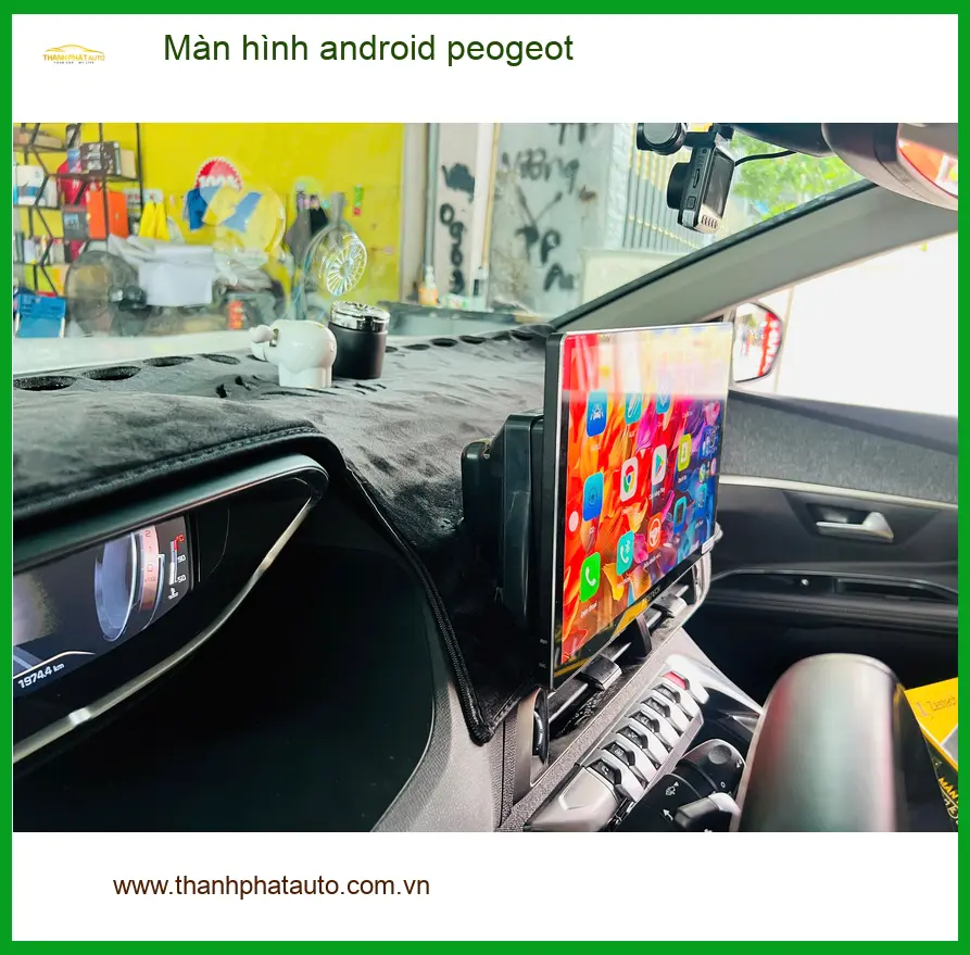 Anh Minh lắp màn hình Android Peugeot 3008 tại Củ Chi để nâng tầm tiện ích ảnh thực tế 3