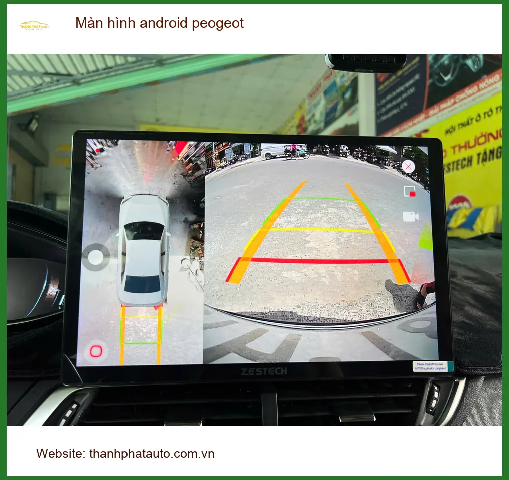 Anh Minh lắp màn hình Android Peugeot 3008 tại Củ Chi để nâng tầm tiện ích ảnh thực tế 4
